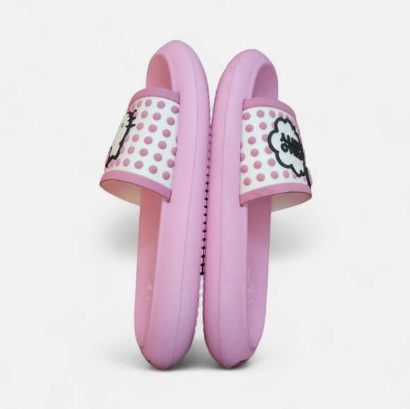 Hello Kitty Pink Slide On Sandals Women's Size 8 New - Picture 5 of 11
